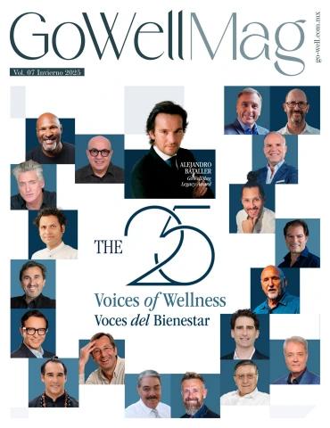 Portada de GoWellMag: The25: las voces que definen el bienestar